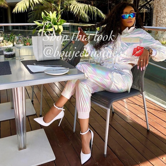 Zara Pants - ZARA BNWT Iridescent Effect Pants